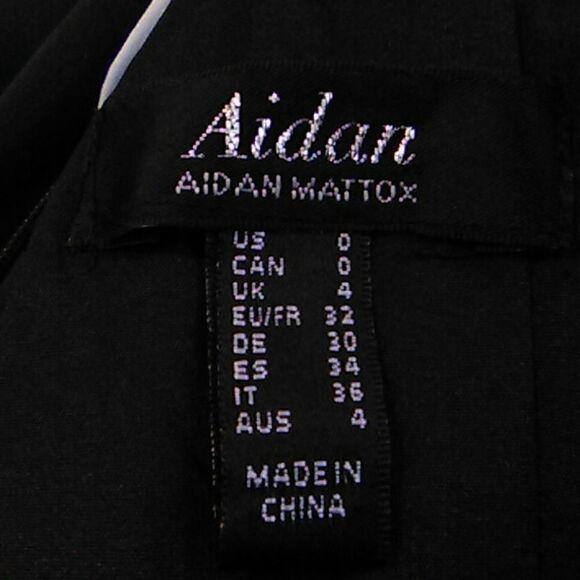 NWOT Aidan Aidan Mattox Lace-Up Halter Formal - Picture 12 of 14